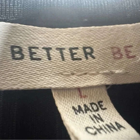 Black Ruched V-Neck Top - Picture 2 of 6